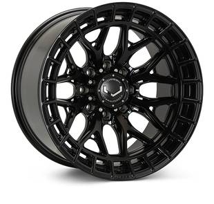 Vossen HFX 1 8LUG in Satin Black