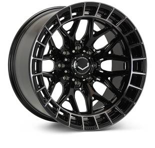 Vossen HFX 1 8LUG in Tinted Gloss Black
