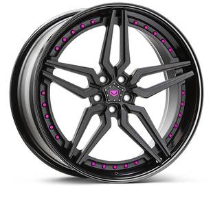 Vossen M X1 3 PIECE in Textured Black
