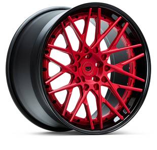 Vossen S17 07 3 PIECE in Scarlet Red